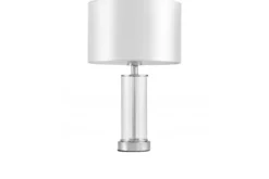 LAMPADA DA NOTTE MODERNA CROMATA LEONA