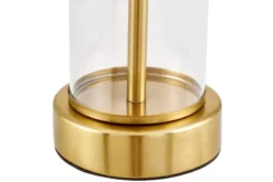 LAMPADA DA NOTTE MODERNA IN OTTONE LEONA