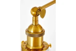 LAMPADA DA PARETE LOFT IN OTTONE NUBI