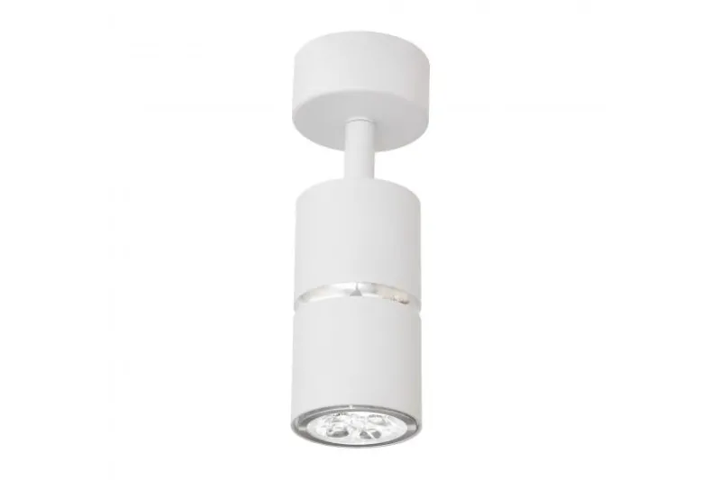 LAMPADA DA PARETE MODERNA BIANCO E ARGENTO ASTI W1
