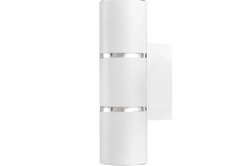 LAMPADA DA PARETE MODERNA BIANCO E CROMO ASTI W2