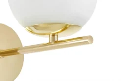 LAMPADA DA PARETE MODERNA CLASSICA ORO LEDO W1