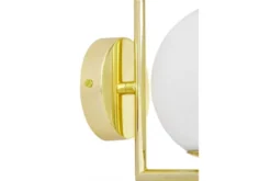 LAMPADA DA PARETE MODERNA CLASSICA ORO SORENTO D15