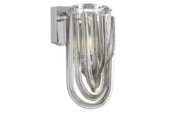 LAMPADA DA PARETE MODERNA CROMO BOSCONE W2