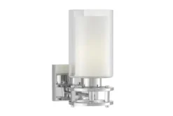 LAMPADA DA PARETE MODERNA CROMO MARIETTA W1