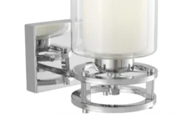 LAMPADA DA PARETE MODERNA CROMO MARIETTA W1