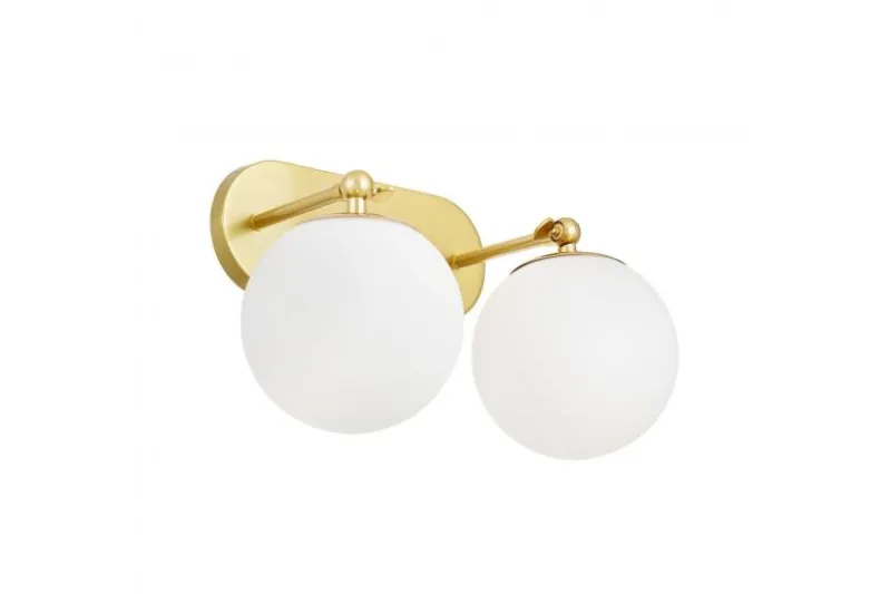 LAMPADA DA PARETE MODERNA IN OTTONE FREDICA W2
