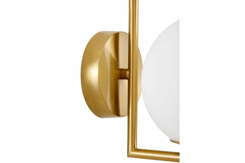 LAMPADA DA PARETE MODERNA LAMPADA DA PARETE SORENTO IN OTTONE D15