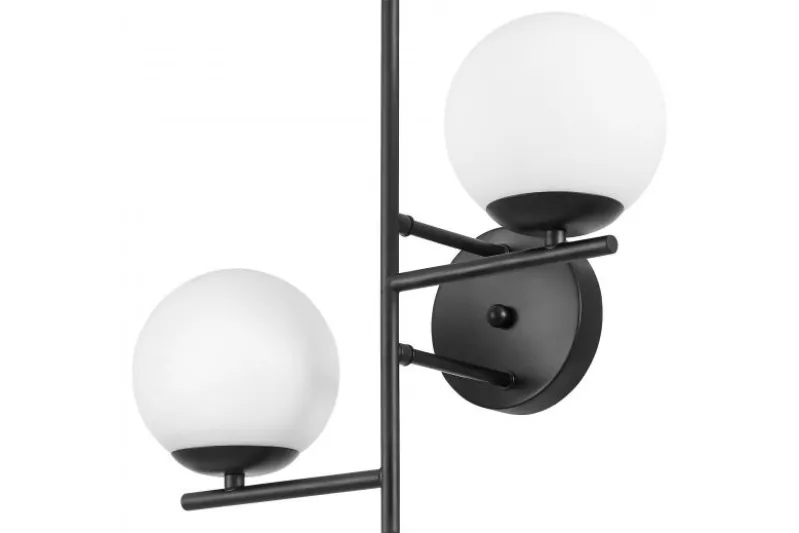LAMPADA DA PARETE MODERNA NERA LEDO W2