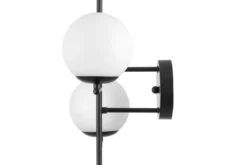 LAMPADA DA PARETE MODERNA NERA LEDO W2