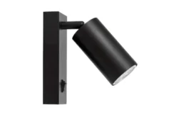 LAMPADA DA PARETE MODERNA NERA NEO PRO