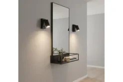 LAMPADA DA PARETE MODERNA NERA NEO PRO