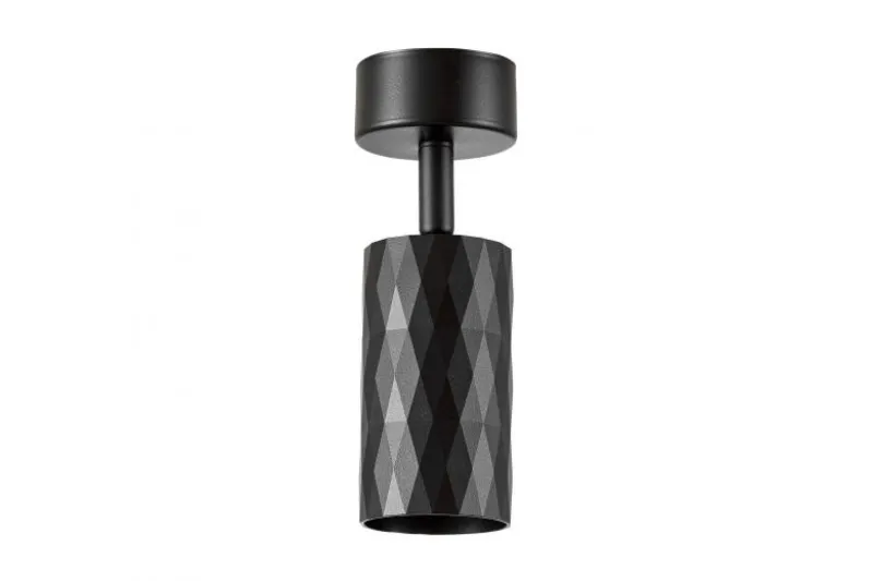 LAMPADA DA PARETE MODERNA NERO BOVA W1