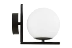 LAMPADA DA PARETE MODERNA NERO SORENTO D15