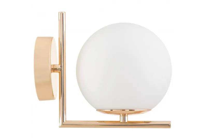 LAMPADA DA PARETE MODERNA ORO CALDO SORENTO D15