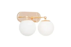 LAMPADA DA PARETE MODERNA ORO FREDICA W2