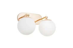LAMPADA DA PARETE MODERNA ORO FREDICA W2