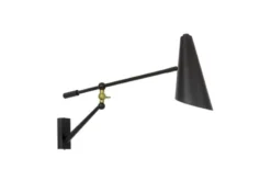 LAMPADA DA PARETE MODERNA RUNA NERE