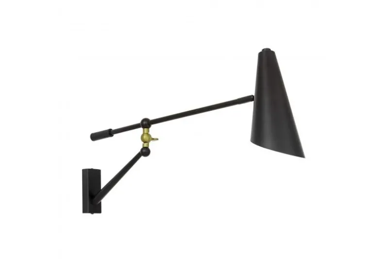 LAMPADA DA PARETE MODERNA RUNA NERE