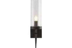 LAMPADA DA PARETE NERA MODERNA MORATTI W1