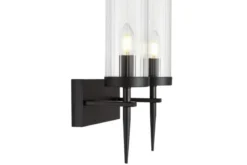 LAMPADA DA PARETE NERA MORATTI W2