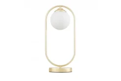 LAMPADA DA SCRIVANIA MODERNA CLASSICA ORO VERO W1