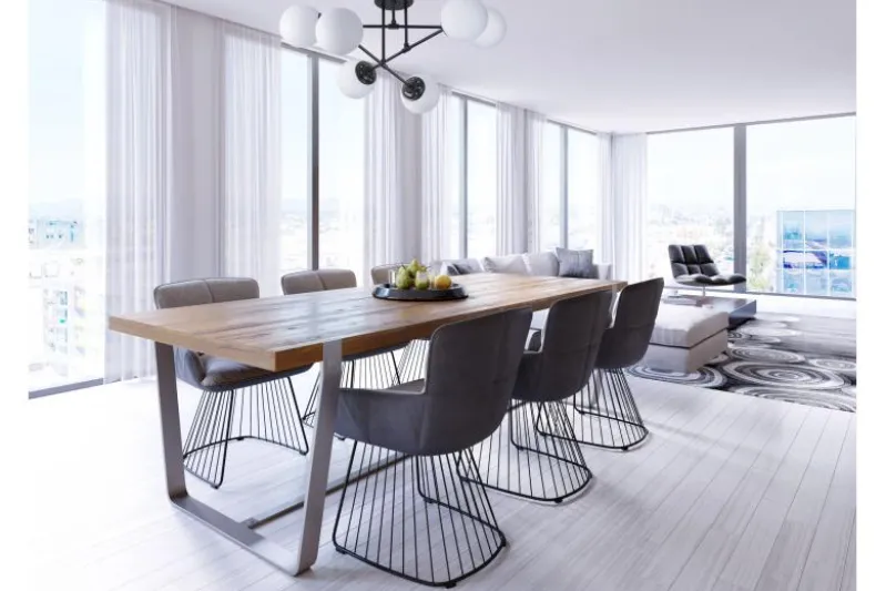 Lampada da soffitto a sfera nera 6 punti luce FINO W6