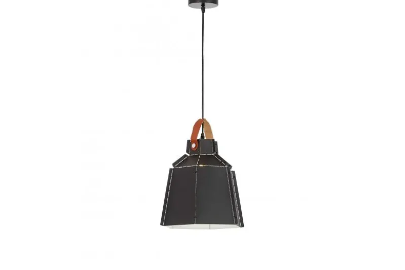 LAMPADA DA SOFFITTO A SOSPENSIONE NERA MONA W1