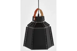 LAMPADA DA SOFFITTO A SOSPENSIONE NERA MONA W1