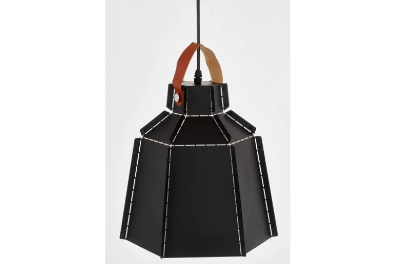 LAMPADA DA SOFFITTO A SOSPENSIONE NERA MONA W1