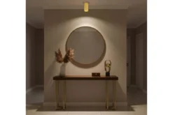 LAMPADA DA SOFFITTO IN METALLO ORO FLOR W1