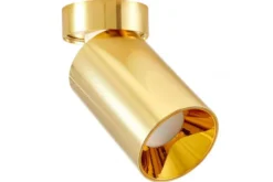 LAMPADA DA SOFFITTO IN METALLO ORO FLOR W1