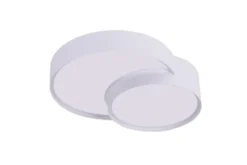 LAMPADA DA SOFFITTO MODERNA BIANCA ORBO DUO D40