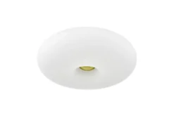 Lampada da soffitto moderna bianco e oro BIANTE D38