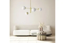 LAMPADA DA SOFFITTO MODERNA CLASSIC ORO FINO PRO W4