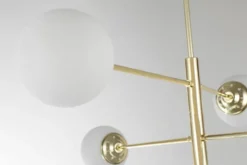 LAMPADA DA SOFFITTO MODERNA CLASSIC ORO FINO PRO W6