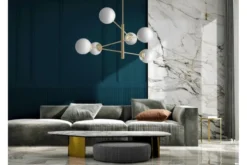 LAMPADA DA SOFFITTO MODERNA CLASSIC ORO FINO PRO W6