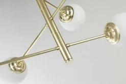LAMPADA DA SOFFITTO MODERNA CLASSIC ORO FINO PRO W6