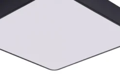 LAMPADA DA SOFFITTO MODERNA CUBO D50 NERA