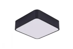 LAMPADA DA SOFFITTO MODERNA CUBO D30 NERA