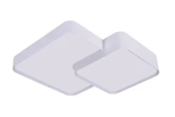LAMPADA DA SOFFITTO MODERNA CUBO DUO BIANCO D48