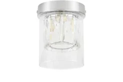 LAMPADA DA SOFFITTO MODERNA DENI CROMO