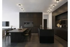 LAMPADA DA SOFFITTO MODERNA DENI NERO