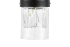 LAMPADA DA SOFFITTO MODERNA DENI NERO