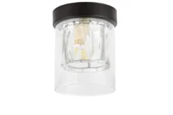 LAMPADA DA SOFFITTO MODERNA DENI NERO