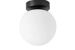 LAMPADA DA SOFFITTO MODERNA FREDICA NERA