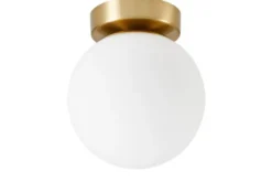 LAMPADA DA SOFFITTO MODERNA IN OTTONE FREDICA