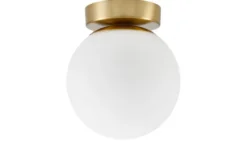 LAMPADA DA SOFFITTO MODERNA IN OTTONE FREDICA