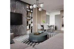 LAMPADA DA SOFFITTO MODERNA LEDO NERO W4