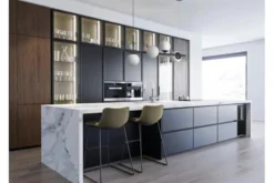 LAMPADA DA SOFFITTO MODERNA LEDO W4 NERO